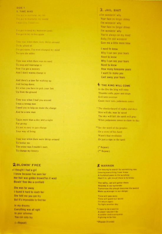 [Argus Dates Bootleg - Booklet 1]