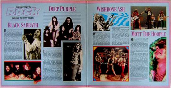 [History of Rock Vol 27, inside cover art]