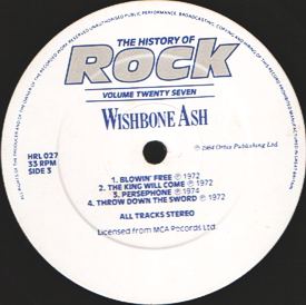 [History of Rock Vol 27, side 3 label cover art]