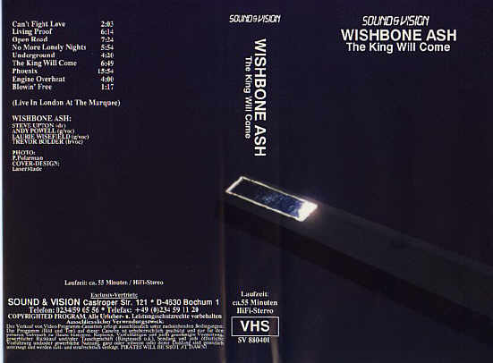 [The King Will Come Video cover art]