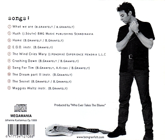 [Ben Granfelt - E.G.O. - Cover art 2]