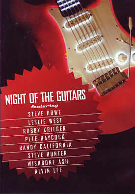 [Night of the Guitars DVD cover art]