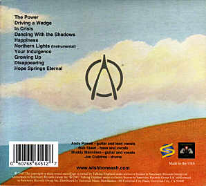 [The Power of Eternity - US printing - Digipak cover art, back]