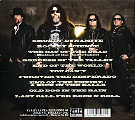 [Los Bastardos Finlandeses - Day of the Dead  - Cover art, back]