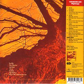 [pilgrimage album cover art, back - LMLR 782 166]