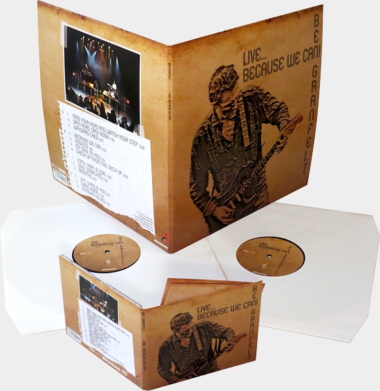 [Ben Granfelt - Because We Can LP, CD and booklet, Front and Back]