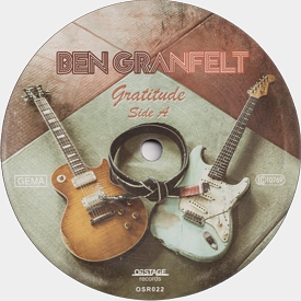 [Ben Granfelt - Gratitude, LP label side A]