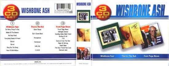 [Wishbone Four, Theres the Rub and Front Page News cover art 1]