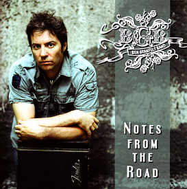 [Ben Granfelt Band - Notes from the Road  - Cover art]