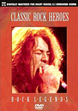[More Classic Rock Heroes - Rock Legends - Various Artists DVD cover art]