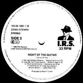 [Night of the Guitar GER LP label]