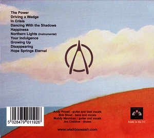 [The Power of Eternity - Digipak cover art, back]