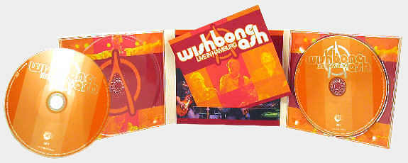 [Live in Hamburg 2CD cover art, digipak inside]