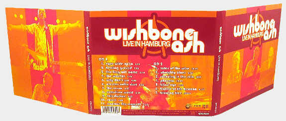[Live in Hamburg 2CD cover art, digipak outside]