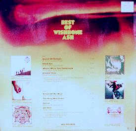 [Best Of Wishbone Ash - German compilation cover art, back]