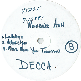 [Pilgrimage US Promo LP. Label, side 2]