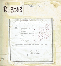 [US Promo LP front]