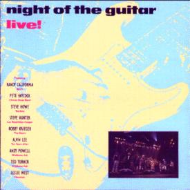 [Night of the Guitar CD cover art, front]